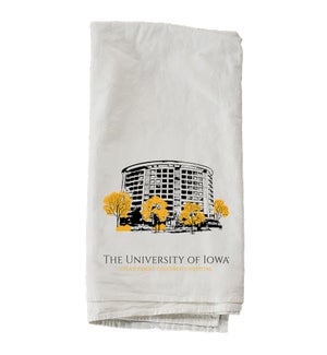 Sketch Building II Stead Family Children's Hospital University Of Iowa Towel